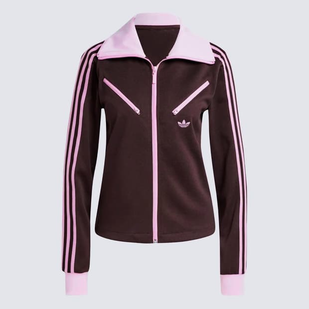 새제품 아디다스 져지 70s 몬트리올 트랙탑 브라운:핑크