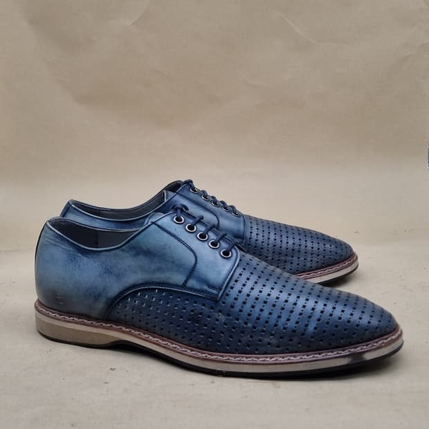 탠디 펀칭 캐주얼 가죽구두270