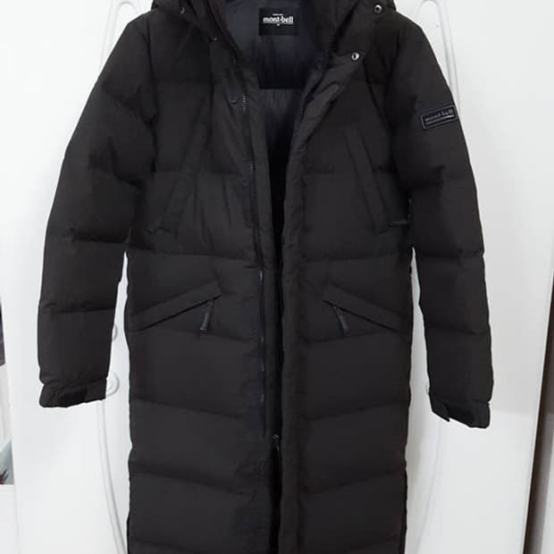 몽벨 여성 경량 롱패딩 다크브라운 xs