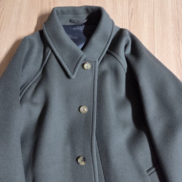 브라운야드 올리브 발마칸 코트 21FW 2사이즈