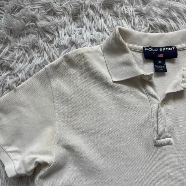 POLOSPORT 일본빈티지 카라티 폴로카라티 빈티지카라티 반팔 S 85