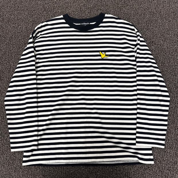 마크곤잘레스 스트라이프 긴팔티 M