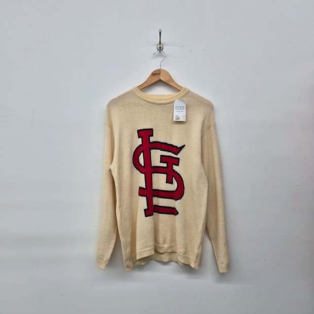 MLB 세인트루이스 카디널스 니트 스웨터 남성 L
