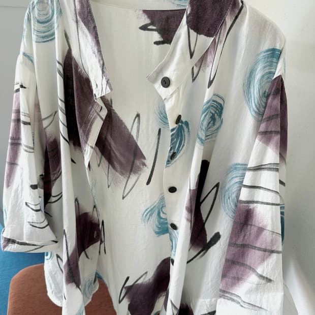 Cotton design pattern shirket