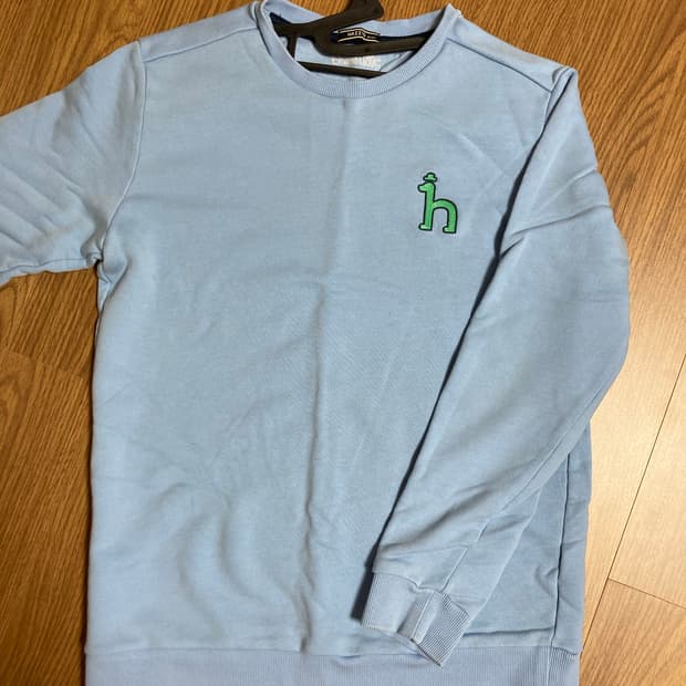 키즈 맨투맨 165 헤지스 블루 HAZZYS 긴팔 긴팔티 티셔츠 티 어린