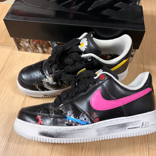 나이키 피스마이너스원 에어포스 1 로우 파라노이즈 3.0