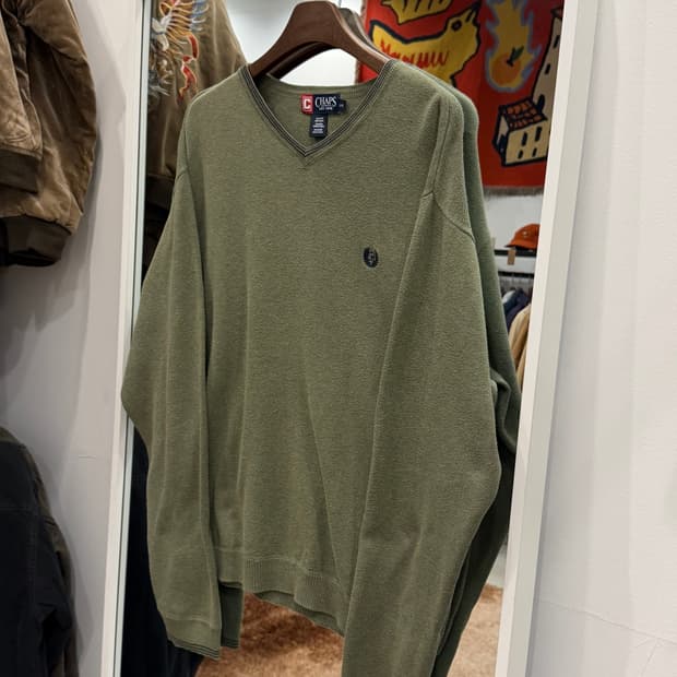 Chaps ralph lauren 챕스 랄프로렌 브이넥 니트