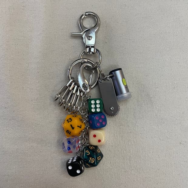 Lucky Dice Utility Keyring