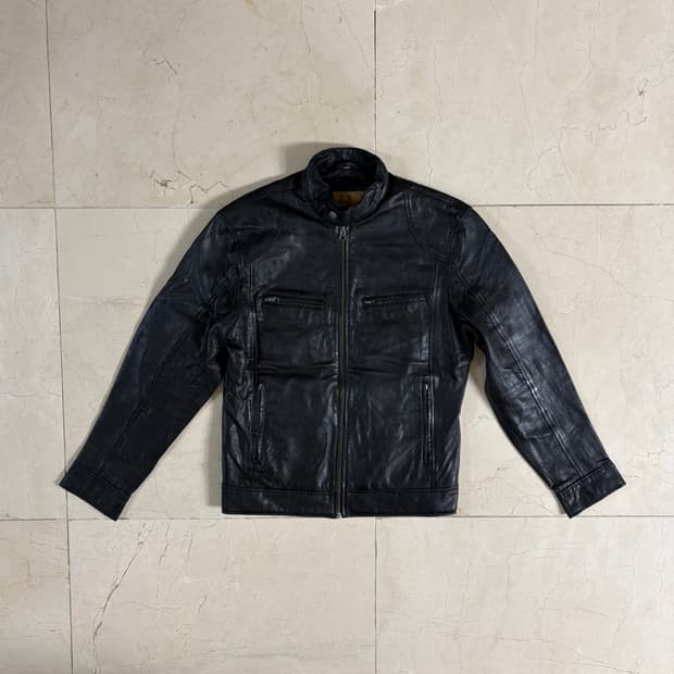 London vintage leather jacket