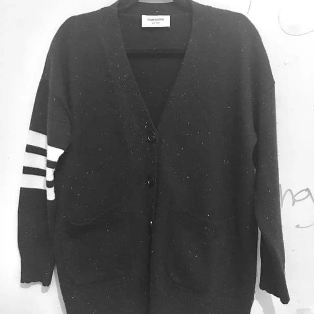 톰브라운 스트라이프 가디건(정품)