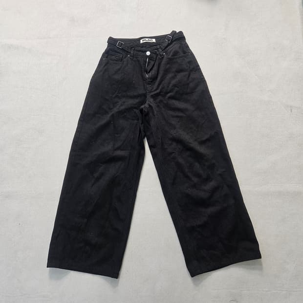 25 플랙 여성 와이드 데님 팬츠 0312Y