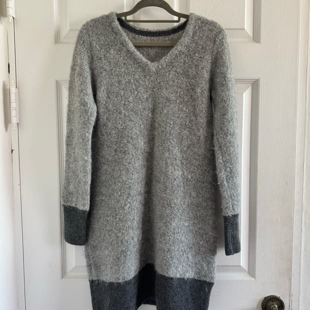 알파카 니트 드레스