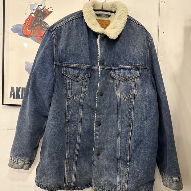 L)리바이스 쉐르파 트러커 자켓