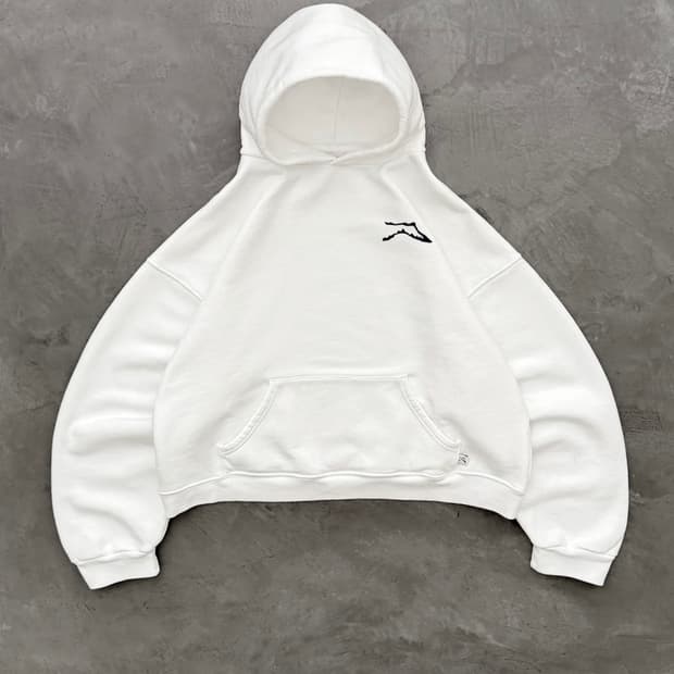Akimbo Club Range Hoodie White M