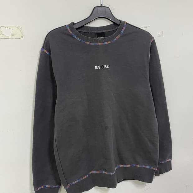 에비수 EVISU 맨투맨 그레이
