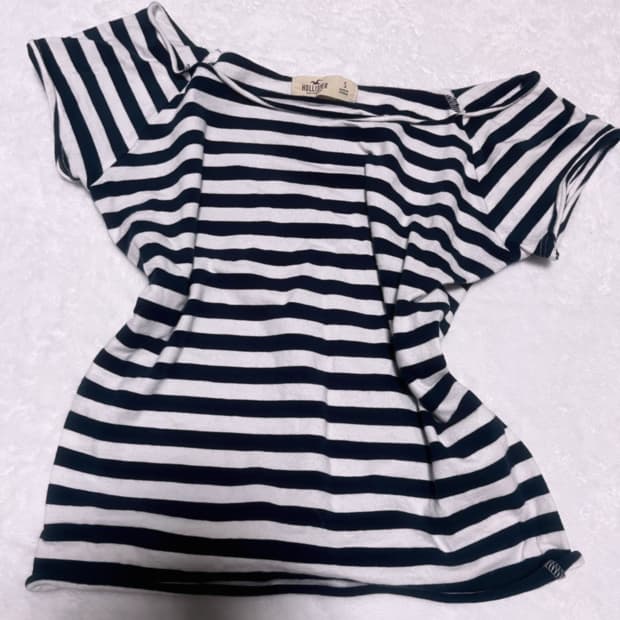 striped short sleeve