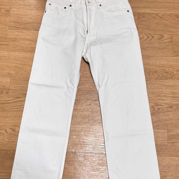 아나토미카 618 화이트(에크루) 데님 31