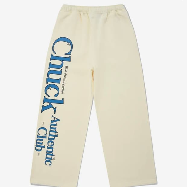 Chuck 척 어센틱 클럽 스트링 스웨트 팬츠 M