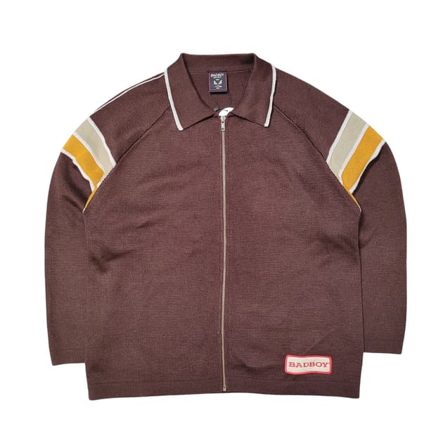BADBOY 배드보이 뱃보이 니트 집업 가디건