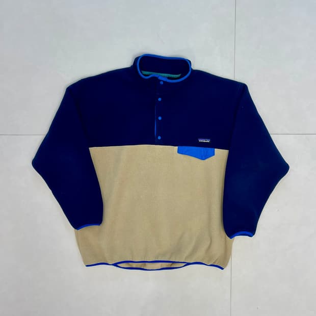 신칠라 네이비 베이지 XL 컬러블록 판매