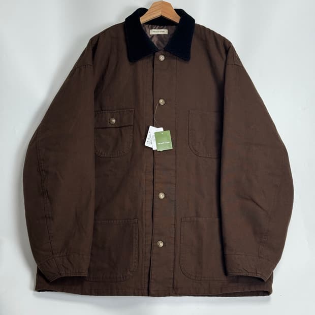 프릭스스토어 빅 실루엣 커버올 자켓 브라운 M