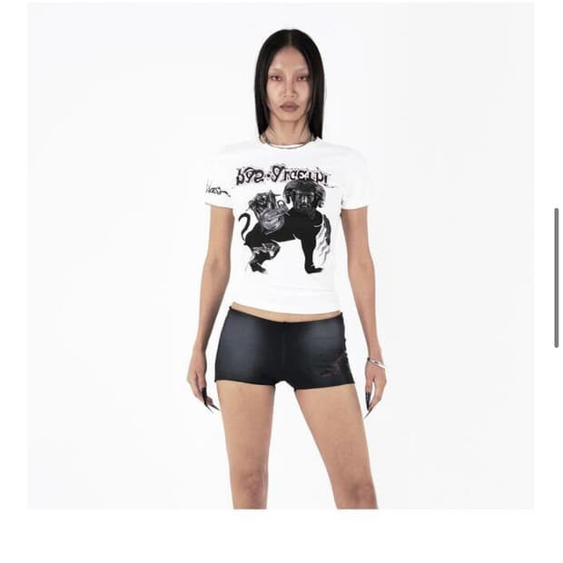 604service CAPSULE SOLDAT SLIM TEE IN WH
