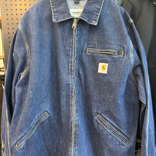 Carhartt WIP OG 디트로이트 데님 자켓 L