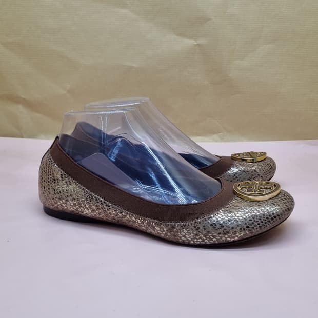 토리버치 뱀피 여성플랫슈즈 245