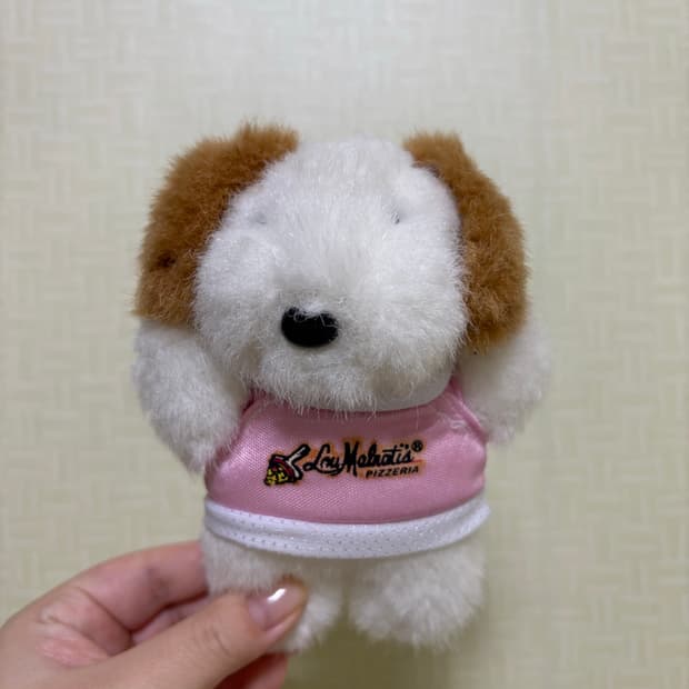 고전 빈티지 강아지 인형