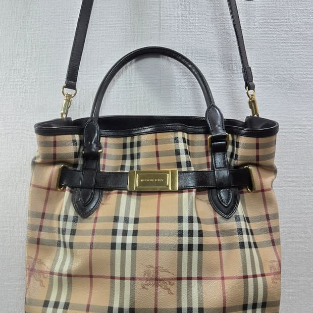 버버리A급정품 - 노바체크 투웨이백(토트/크로스)