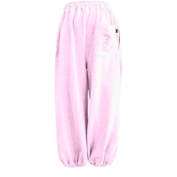 오도어 몰리 와이드 조거팬츠 핑크