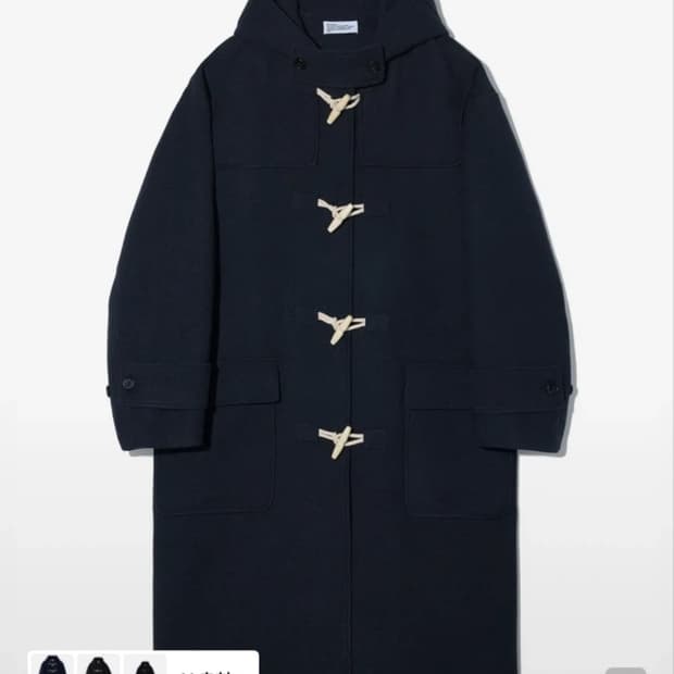 파르티멘토 더플 코트 네이비 L