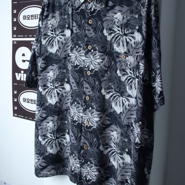 (XL-2XL) 브랜드빈티지 반팔셔츠 남방 USA 빅사이즈-H33341