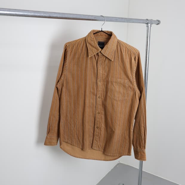 JPN Six Star Corduroy Stripe Shirt