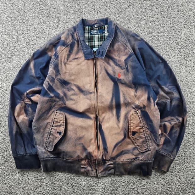 폴로랄프로렌 다잉워시드 커스텀 블루종 자켓 ( 95 ) / 9406