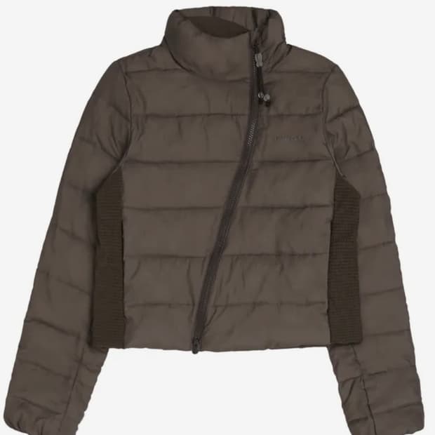 오호스i:e Air Padded Jacket 01 Stone Brow