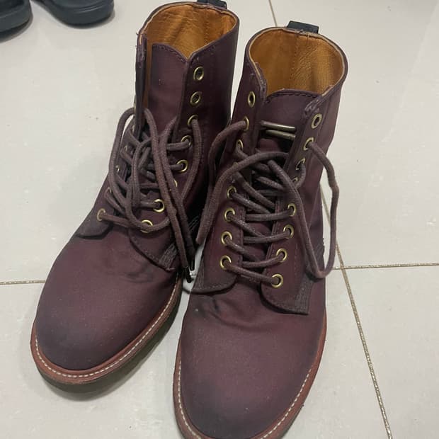 닥터마틴 부츠 버건디색상 UK 7