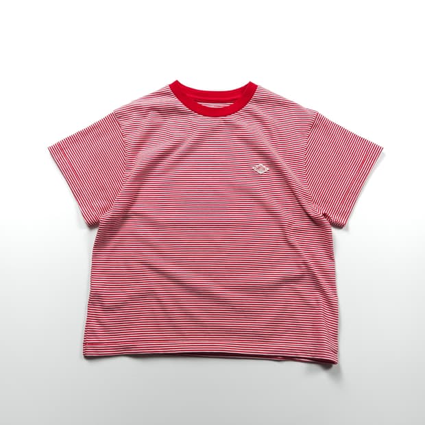 단톤 단가라 디테일 크롭 티셔츠 (80)