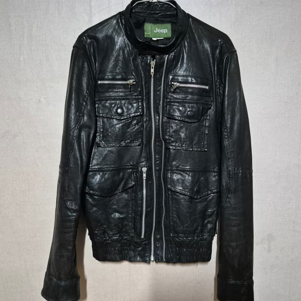 Jeep 지프 가죽자켓 L (우리95)