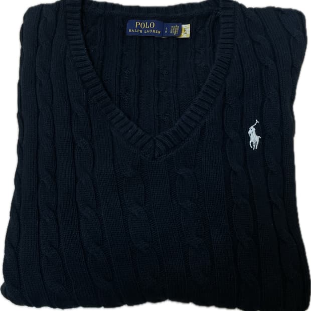 폴로 여성 니트 