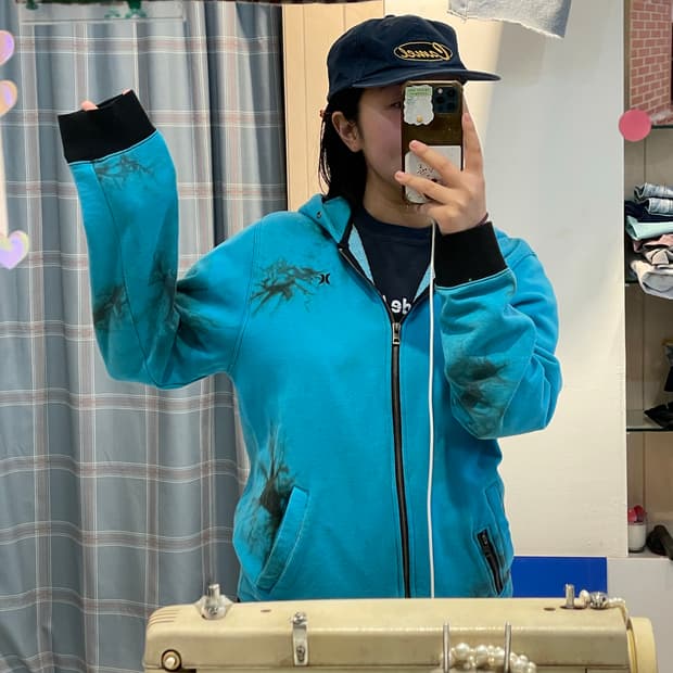 Herley 타이다이 후드집업