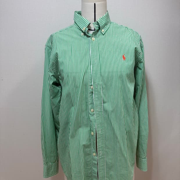 폴로 셔츠 polo ralph lauren 그린 스트라이프 셔츠