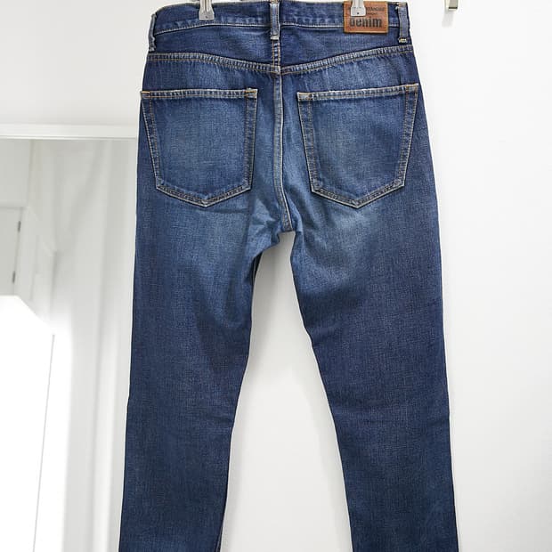 Straight Denim Pants