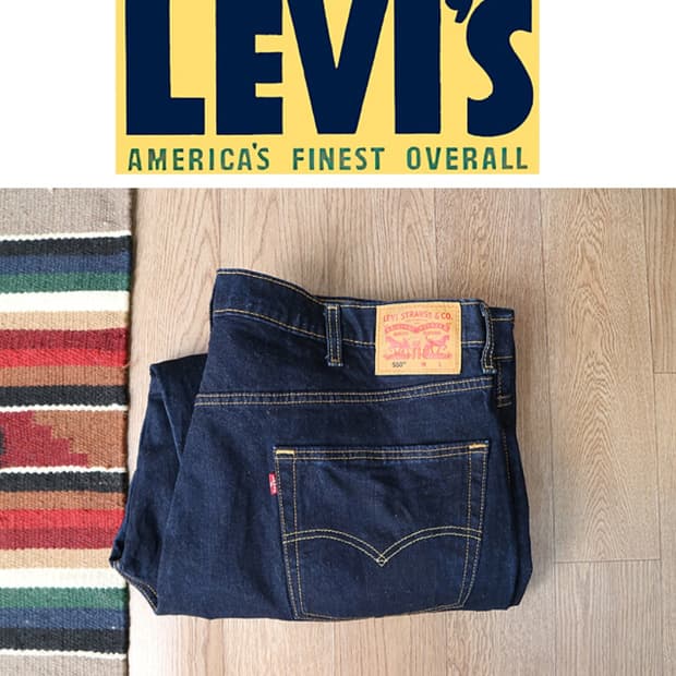 LEVIS 리바이스 550 인디고 진청 빅사이즈 데님 46 빅사이즈