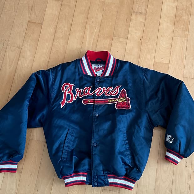 90‘ 스타터 ‘Atlanta Braves’(애틀랜타) 자켓