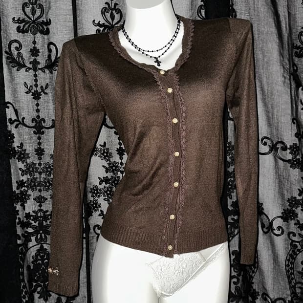 Brown lovely cardigan