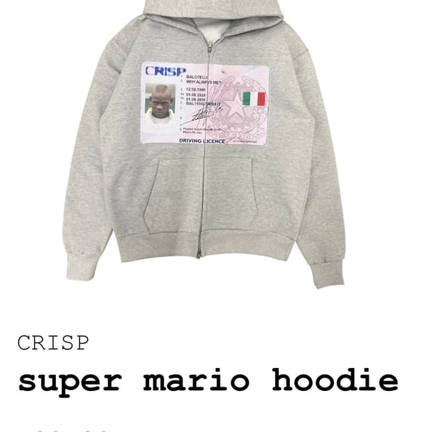 cirsp super mario hoodie 