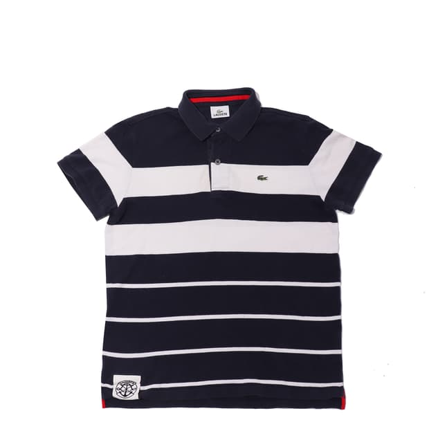 LACOSTE 단가라 폴로 카라티 size 4/100