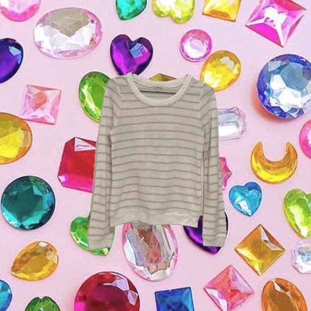 HONEYS GLACIER gold pearl str