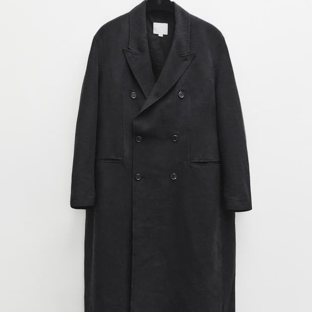 유스 실크냅 코트 블랙 S